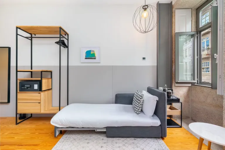 For a family setup we have 1 or 2 sofa beds per city suite
