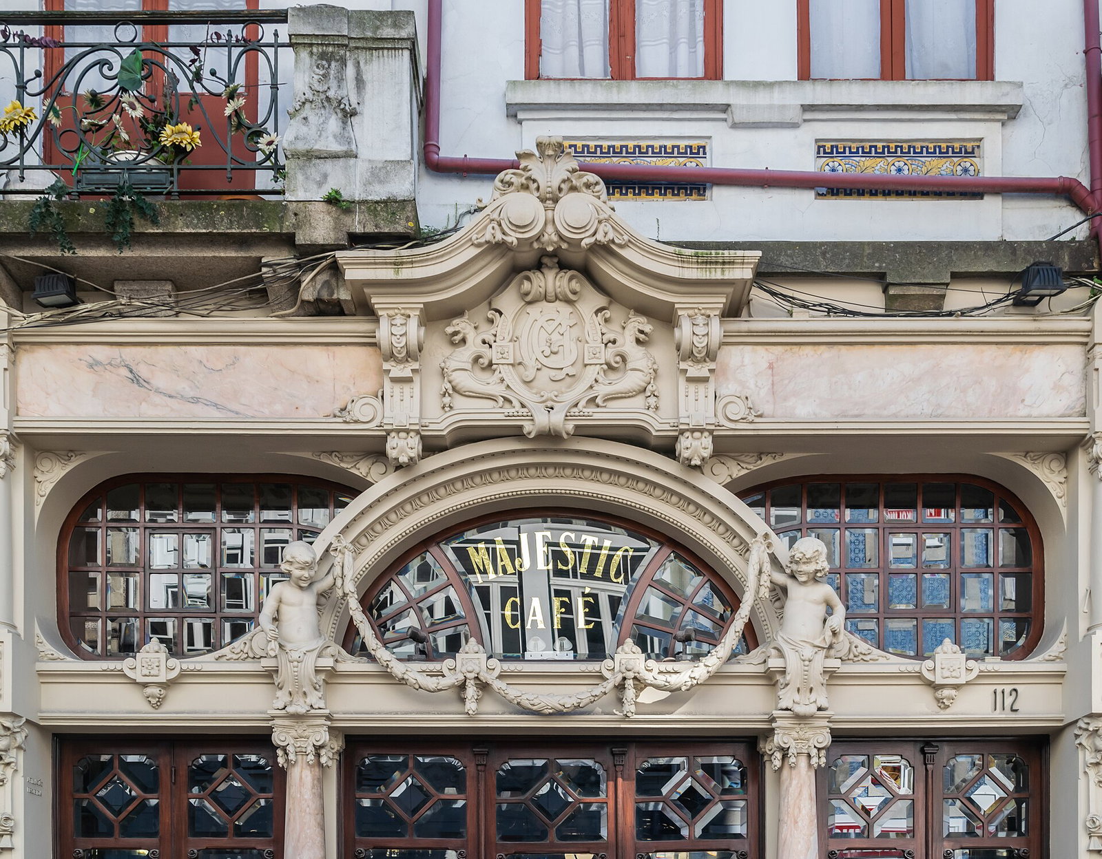 Majestic Cafe on Rua de Santa Catarina in Porto