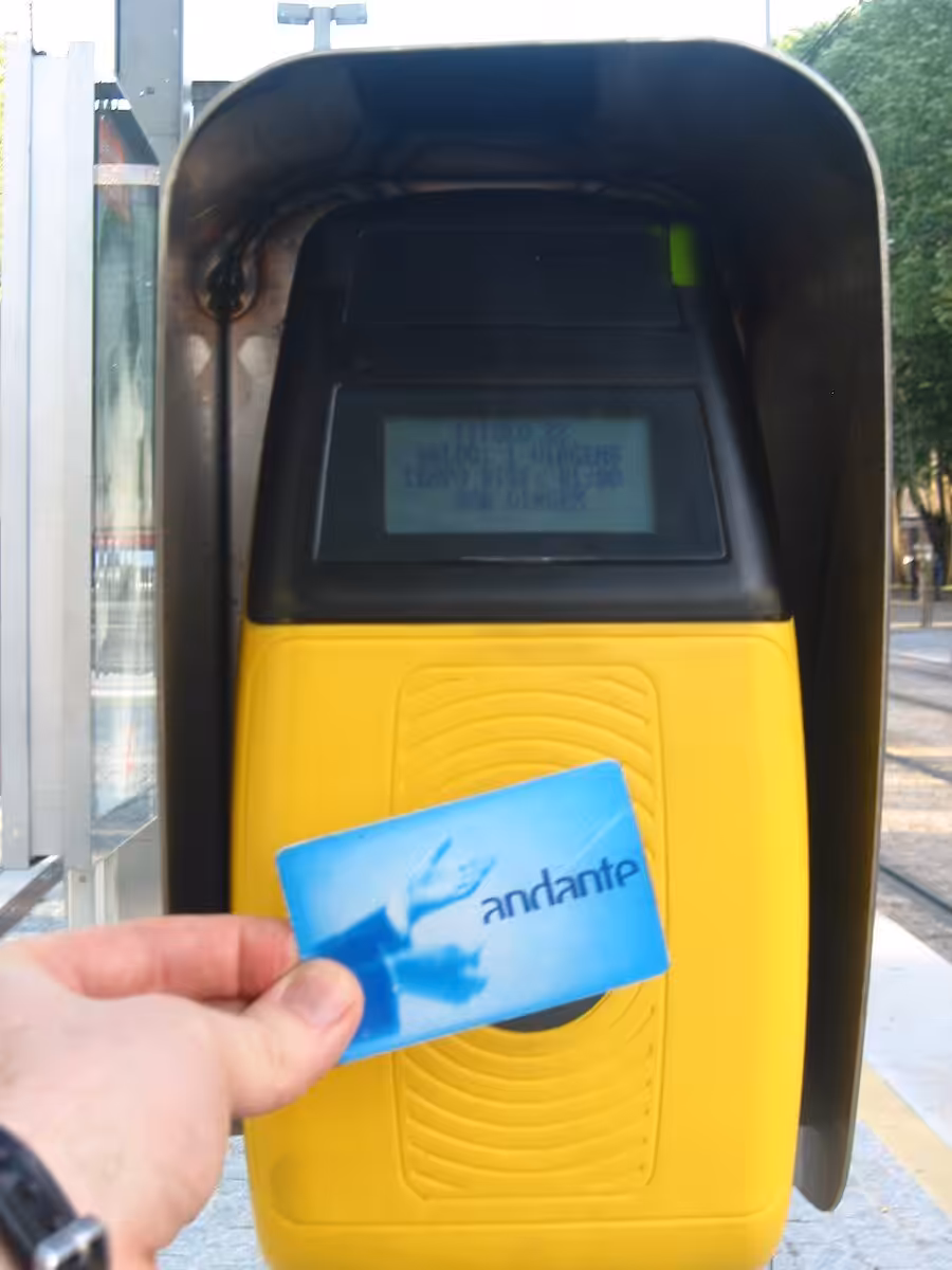 Tarjeta Andante